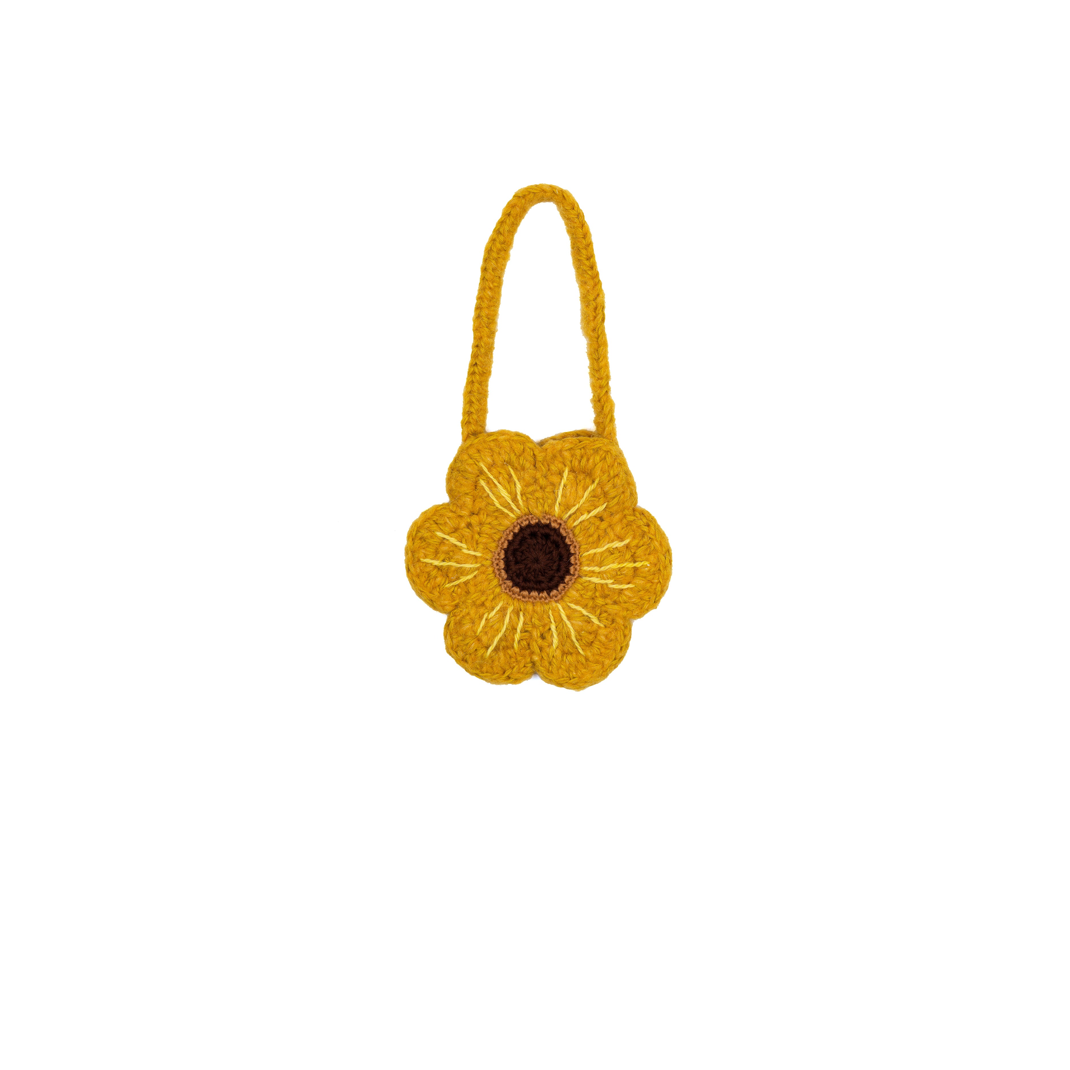 Crochet Purse Sunflower