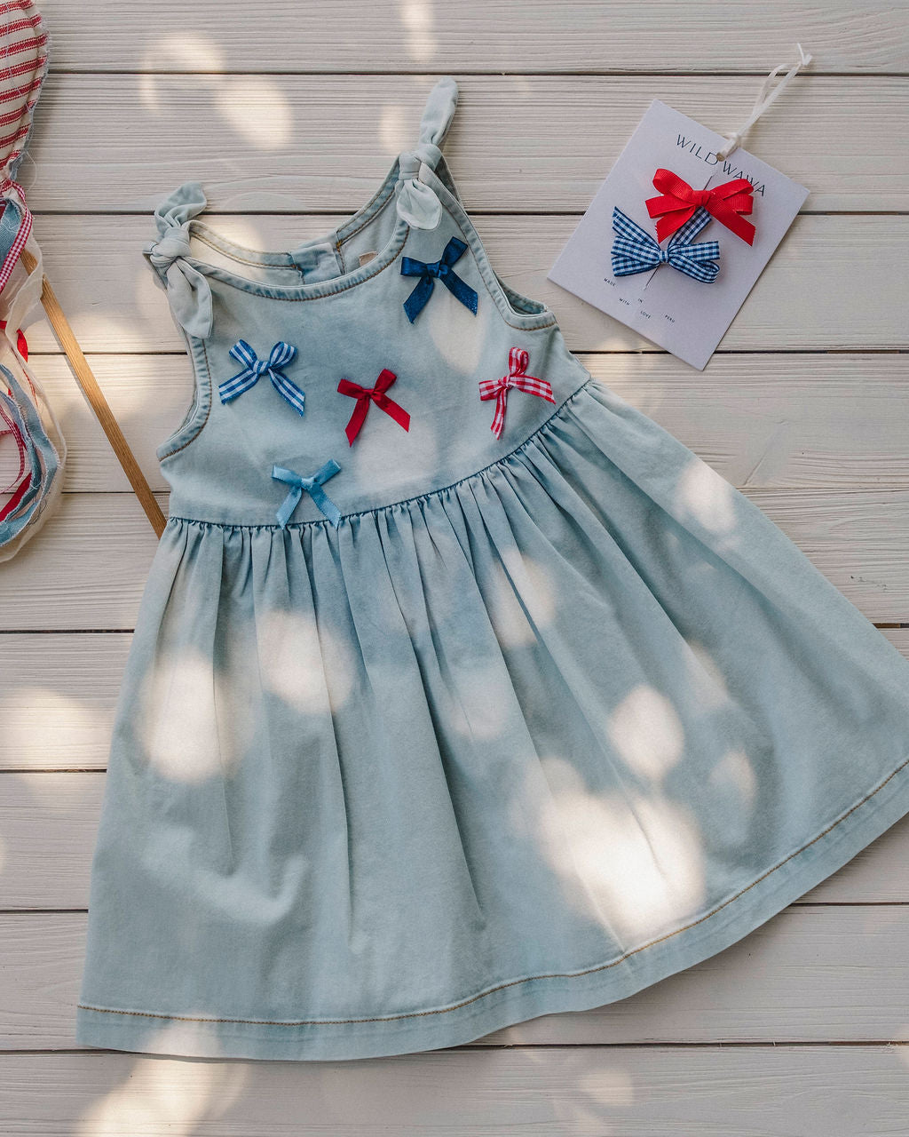 denim dress infant Baby & Denim Sailor Dress by Gap Dark Wash Size 6-12 M