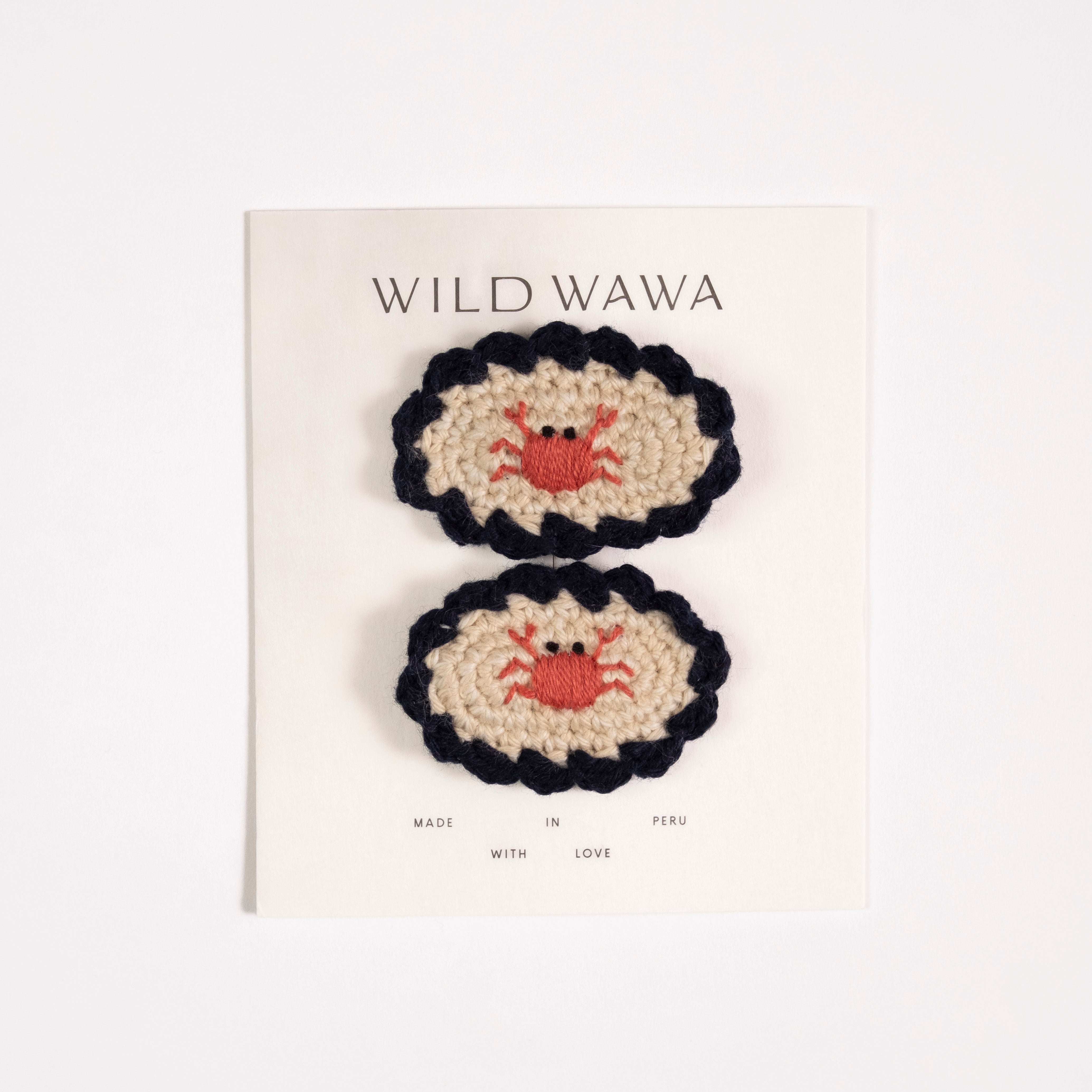 Crochet Clip Set in Cangrejito – Wild Wawa
