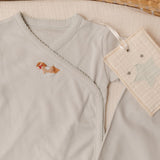 Pima Embroidered Bundle Set in Rocking Horse