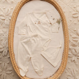 Pima Embroidered Bundle Set in Honey Bear