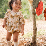 Hazel Romper - Sunflower Field