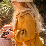 Ruffle Blouse - Sunflower