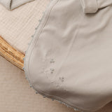 Receiving Blanket w/Crochet Trim in Blue