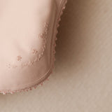 Receiving Blanket w/Crochet Trim in Pink