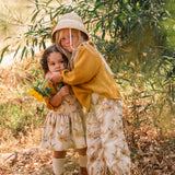 Heart Pocket Pants - Sunflower Field