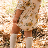 Hazel Romper - Sunflower Field