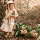 Ivy Dress - Mauve Meadow