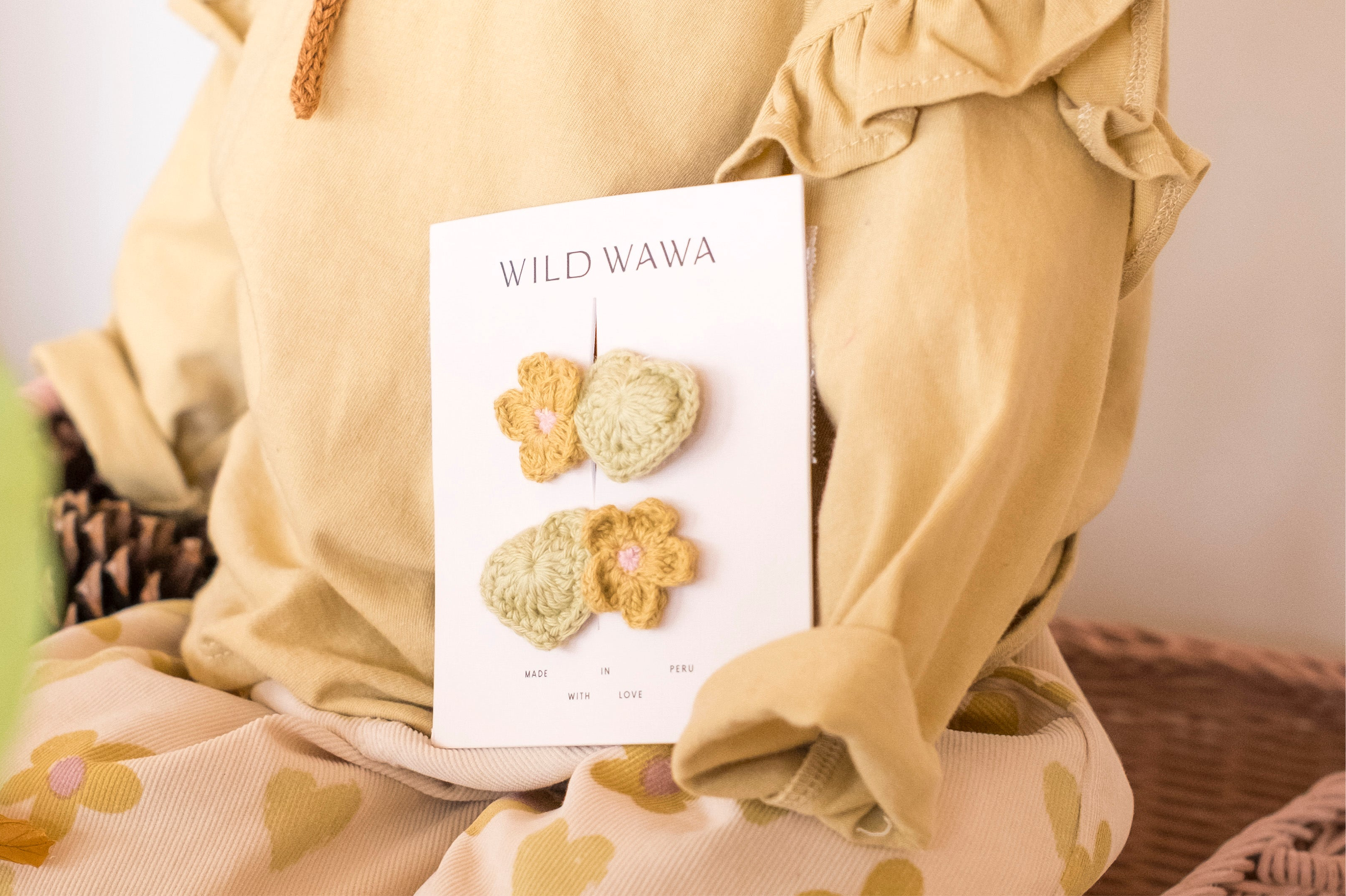 Crochet Clip Set - Golden Honey – Wild Wawa Crochet Clip Set - Golden Honey – Wild Wawa