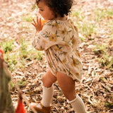 Hazel Romper - Sunflower Field