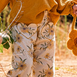 Heart Pocket Pants - Sunflower Field