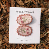 Scallop Clip Set - Misty Rose