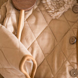 Quilted Jacket - Sandstone