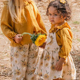 Ruffle Blouse - Sunflower