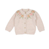 Amelia Cardigan - Heathered Pink