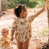 Hazel Romper - Sunflower Field