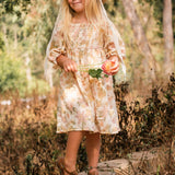 Ivy Dress - Mauve Meadow