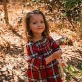 Nora Dress in Heritage Tartan