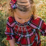 Bow Headband in Heritage Tartan