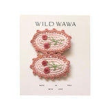 Scallop Clip Set - Misty Rose