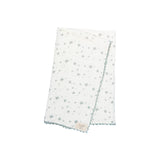 Crochet Trim Swaddle in Stars