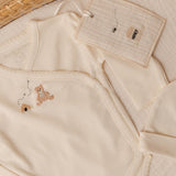 Pima Embroidered Bundle Set in Honey Bear