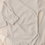 Crochet Trim Three Piece Set in Blue