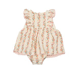 Junie Romper in Pink Rose Reverie