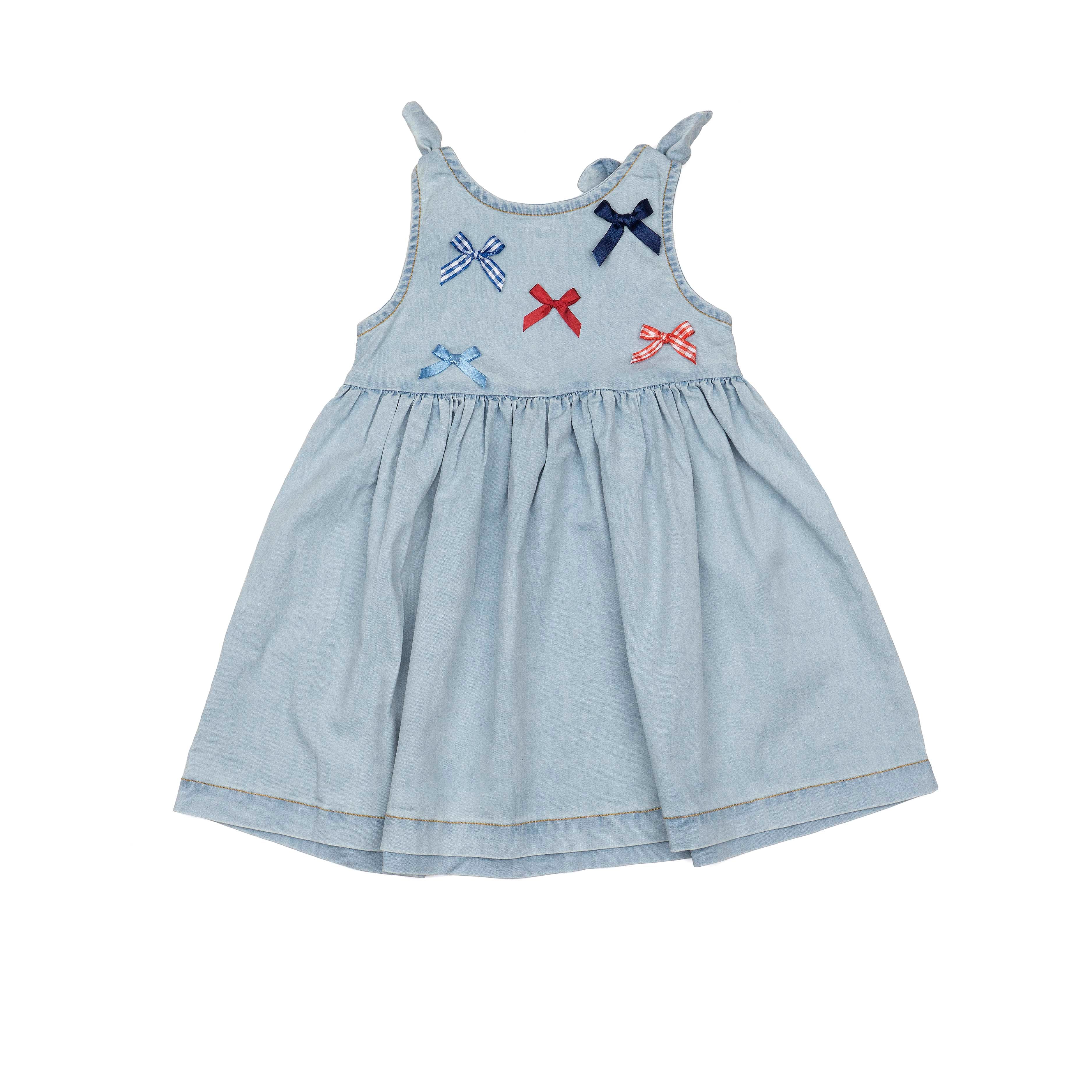 piper denim dress The Horan Button-Down Midi Dress in Denim Large