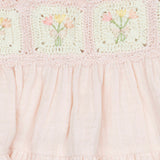 Crochet Dress in Petal Bouquet