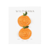 Crochet Clip Set in Dolce Vita