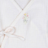 Gauze Bundle Set in Embroidered Bouquet