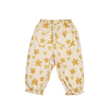 Heart Pocket Pants - Floral Hearts Honey
