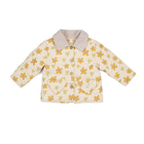 Quilted Jacket - Floral Hearts Honey