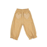 Heart Pocket Pants - Sandstone