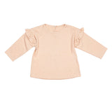 Ruffle Everyday Top - Desert Rose