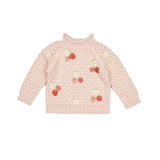 Strawberry Fields Sweater - Pink