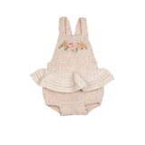 Amelia Romper - Heathered Pink