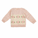 Patchwork Sweater - Vintage Blush