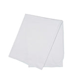 Receiving Blanket w/Crochet Trim in Blue