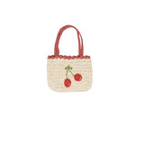 Crochet Purse - Red Cherries