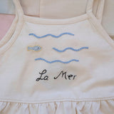 Wide-Leg Pant Set in La Mer