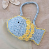Crochet Purse in Fish