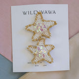 Crochet Clip Set in Starfish
