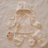 Gauze Bundle Set in Embroidered Bouquet