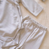 Pima Embroidered Bundle Set in Blue Boat