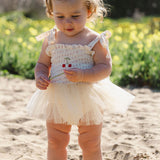 Cherry Tutu in Red Dot