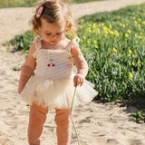 Cherry Tutu in Red Dot