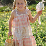 Amber Dress in Pink Gingham