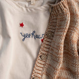 Embroidered Top in Yeehaw
